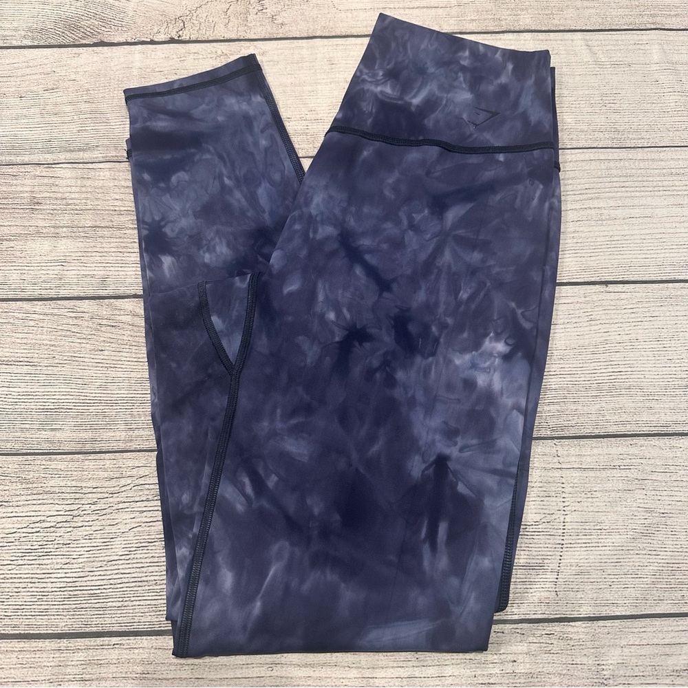 🦈Gymshark Elevate tie dye leggings size L🦈